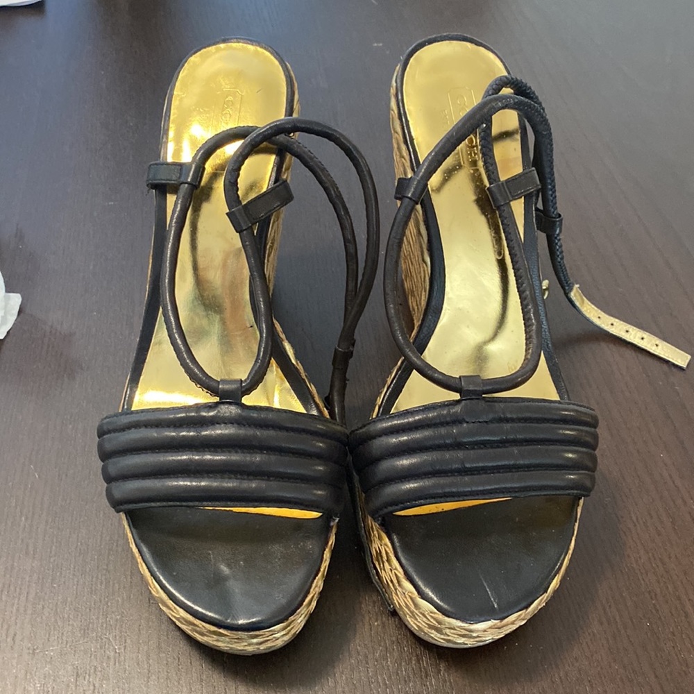 Coach wedges